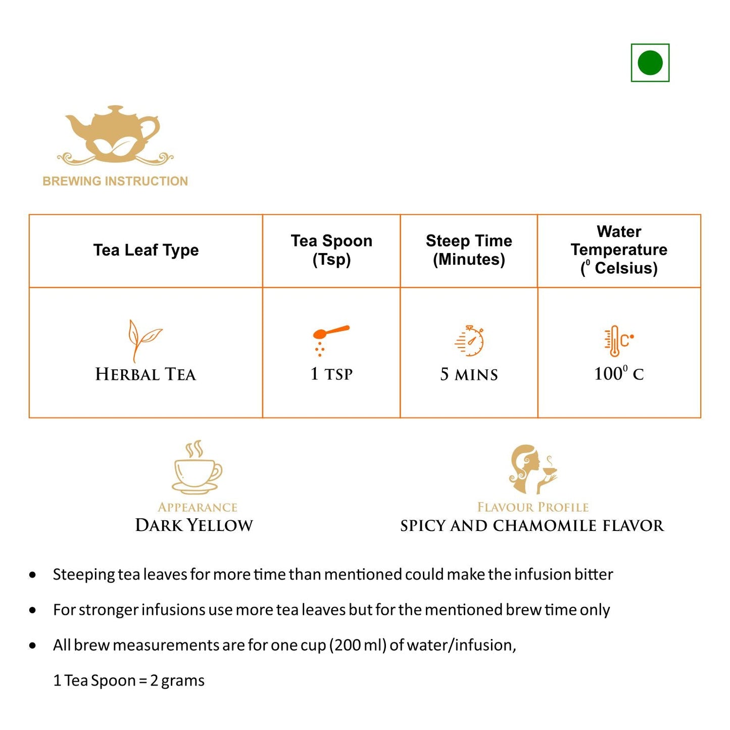 Yoga Herbal Lemongrass & Turmeric Tea-3