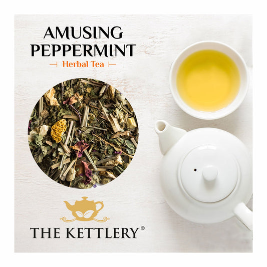 Amusing Peppermint Tea with Lemongrass & Rose-0