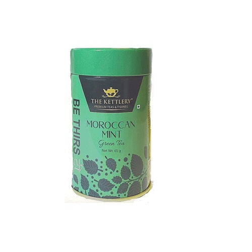 Moroccan Mint Spearmint Green Tea in Tin-0